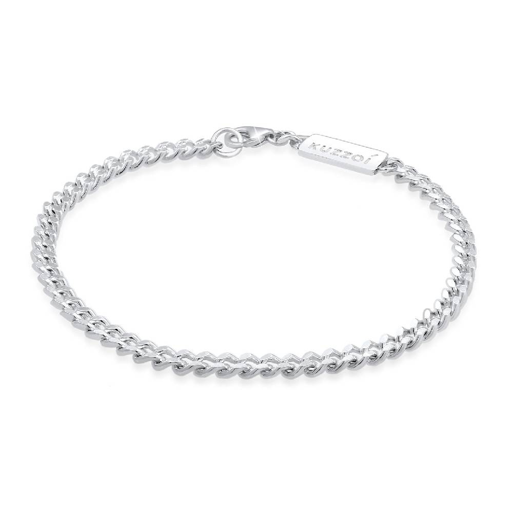 Kuzzoi Panzer-Armband Massiv Basic Rabatt
