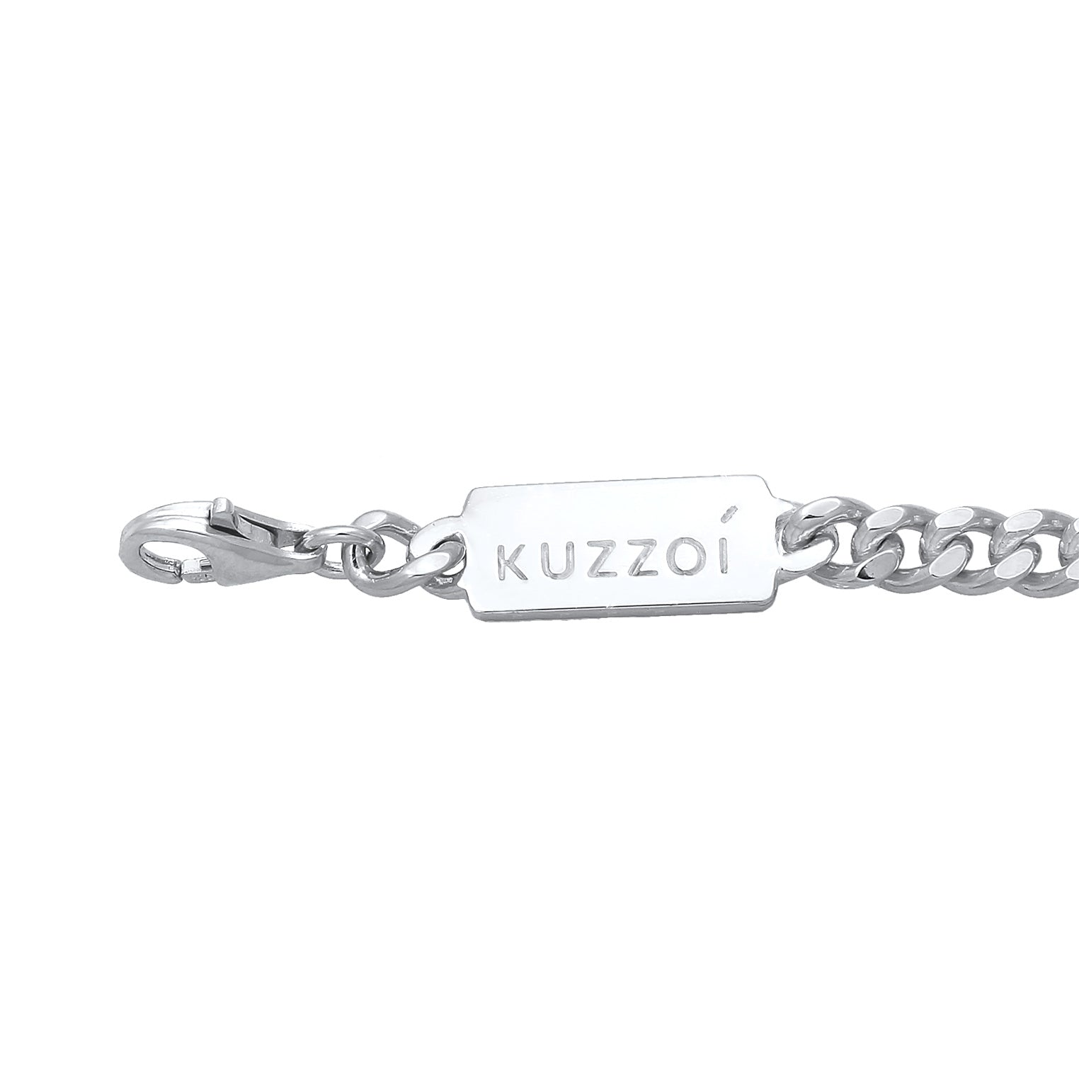 Kuzzoi Panzer-Armband Massiv Basic Rabatt