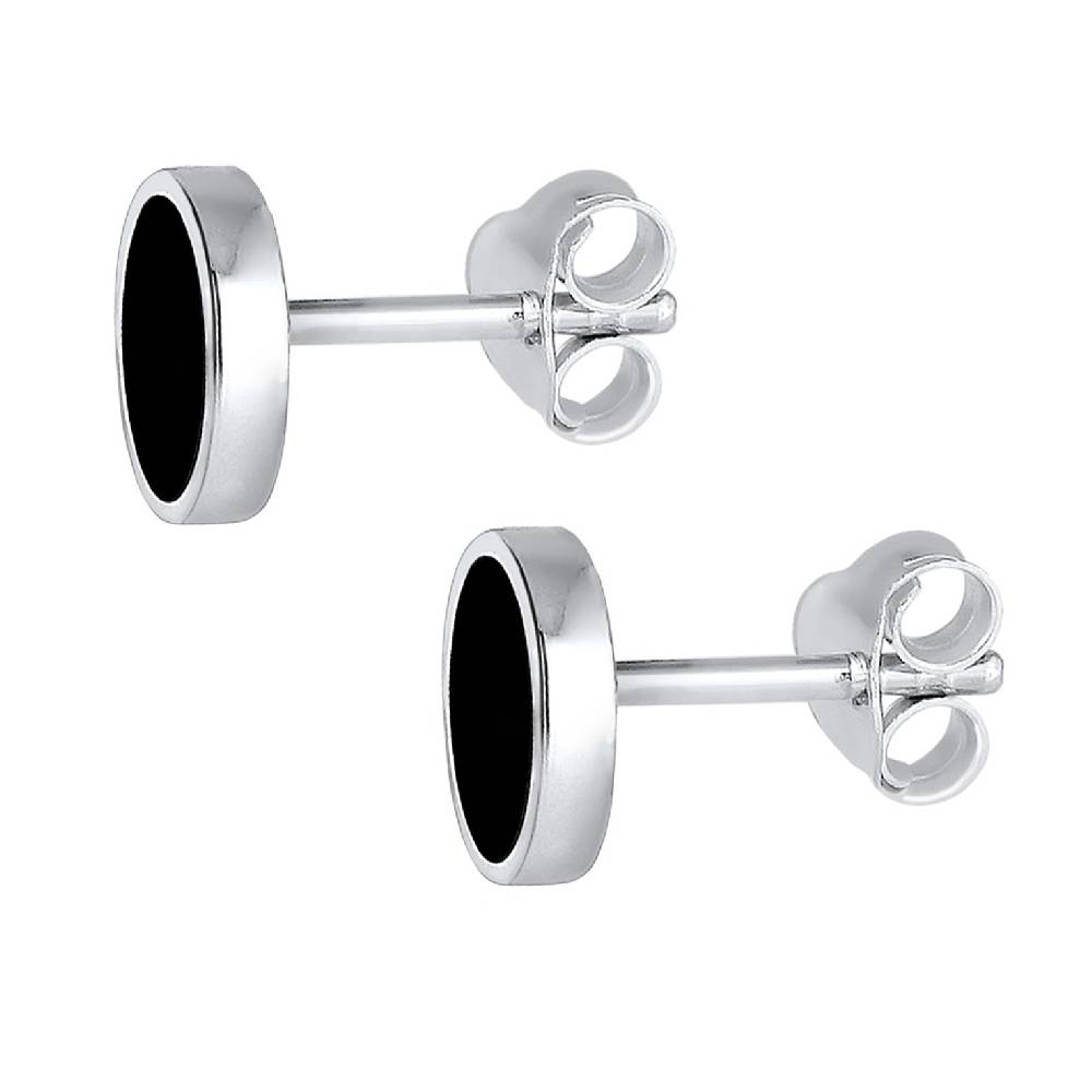 Kuzzoi Ohrstecker Geo | Emaille Großer Ausverkauf