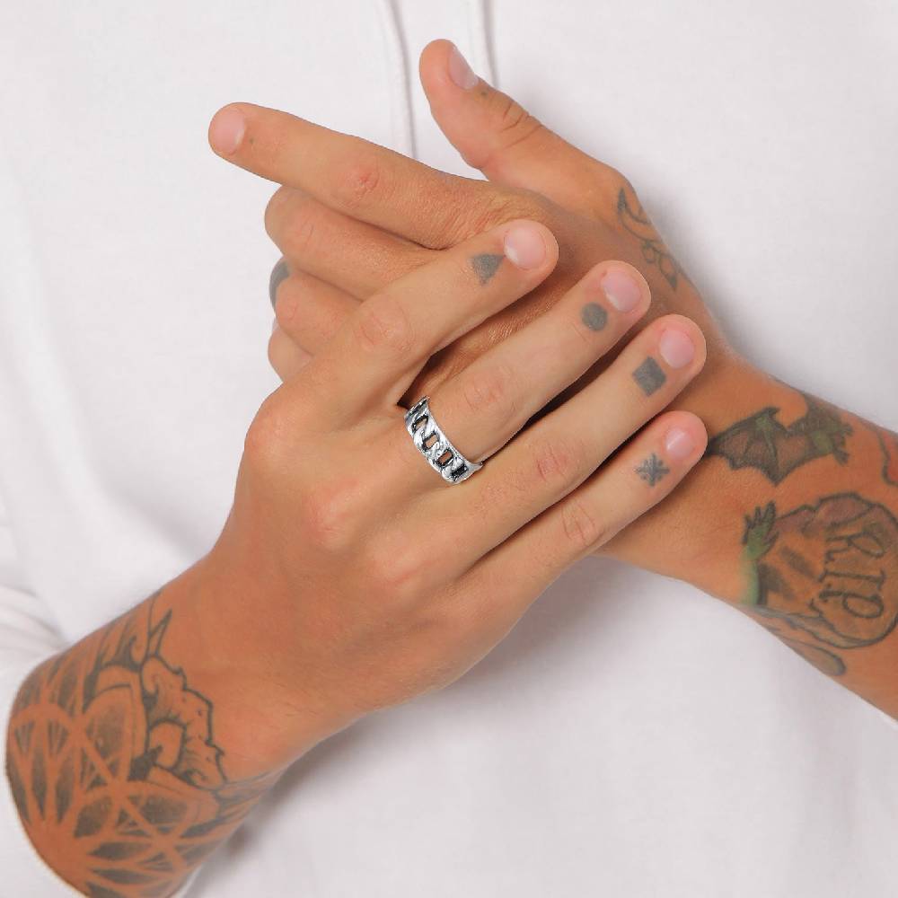 Kuzzoi Bandring Chunky Chain Online Shopping