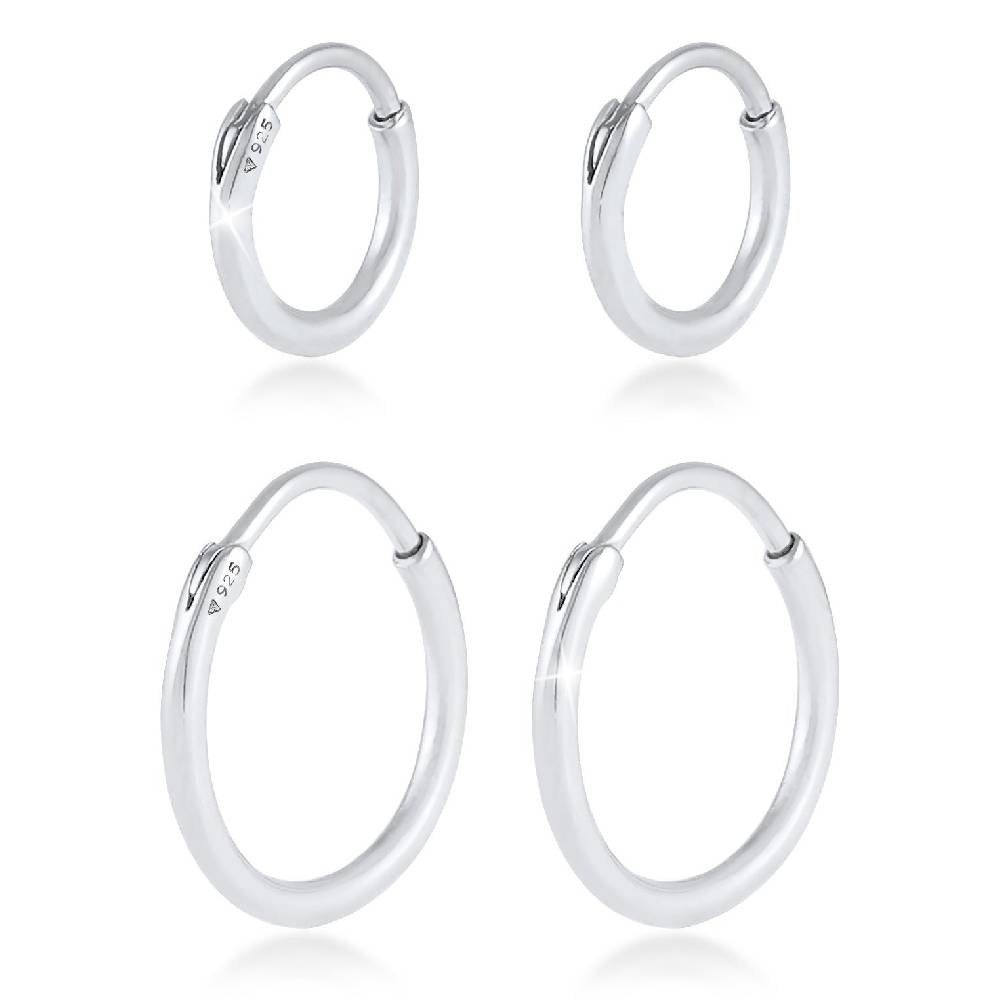 Kuzzoi Ohrringset Creolen Basic Online Outlet