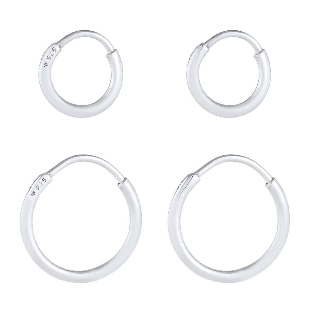 Kuzzoi Ohrringset Creolen Basic Online Outlet