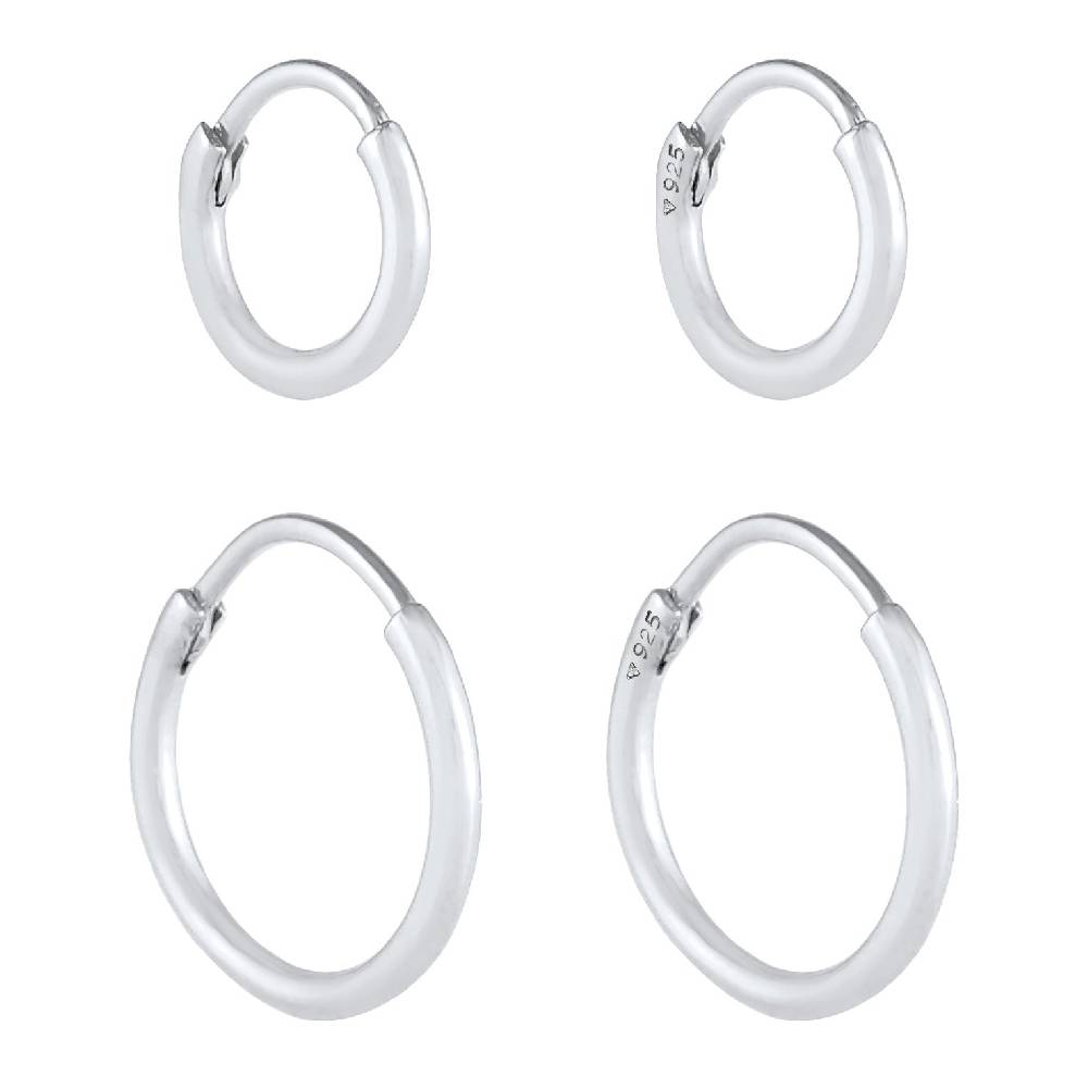 Kuzzoi Ohrringset Creolen Basic Online Outlet