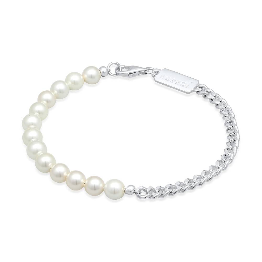 Kuzzoi Panzer-Armband | Muschelkernperlen Sonderangebote