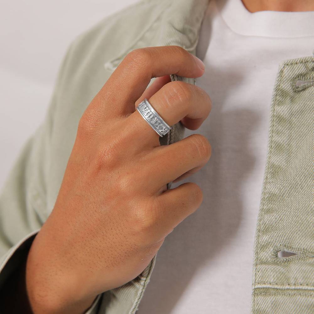 Kuzzoi Ring Römische Zahlen Letzte 3 Tage