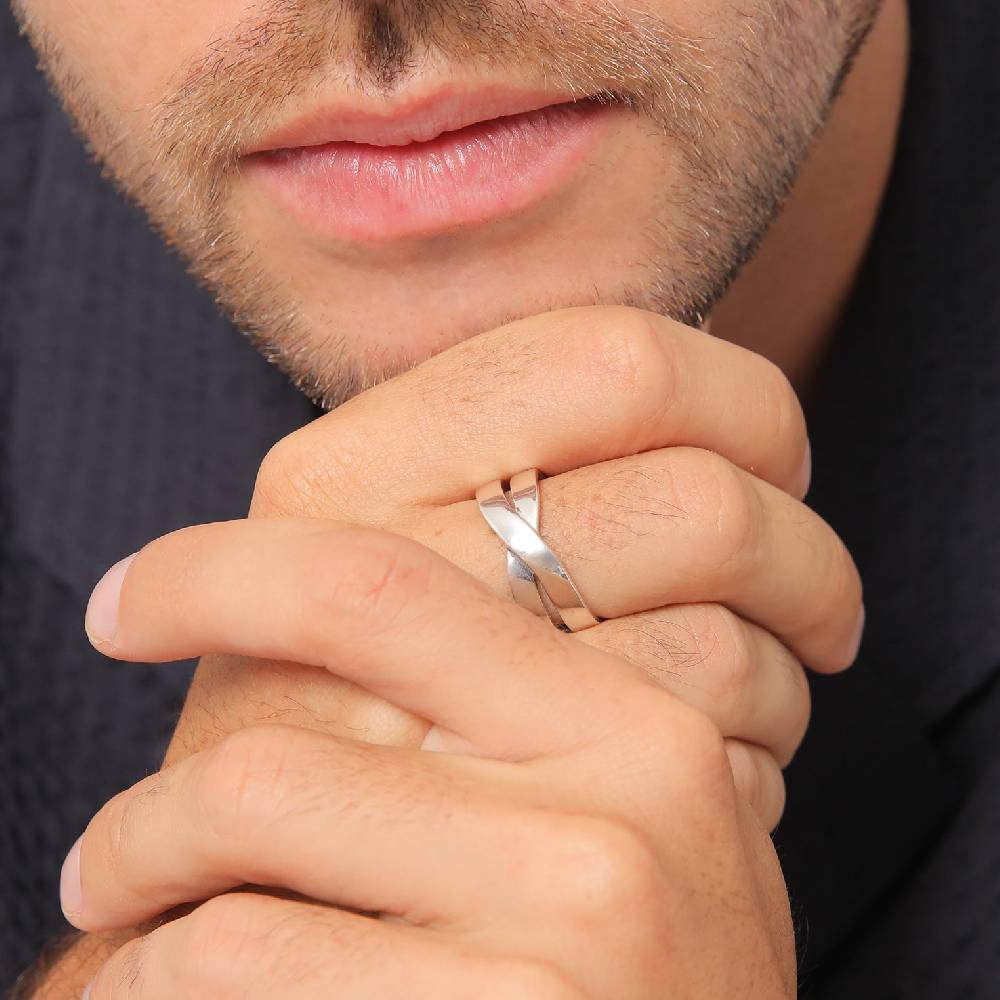 Kuzzoi Ring Kreuz Bis zu 65% Rabatt