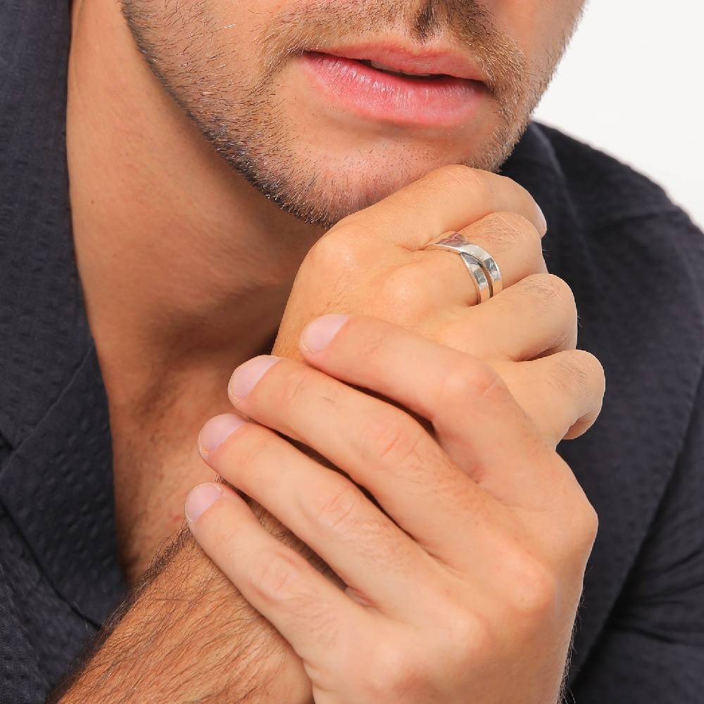 Kuzzoi Ring Kreuz Bis zu 65% Rabatt