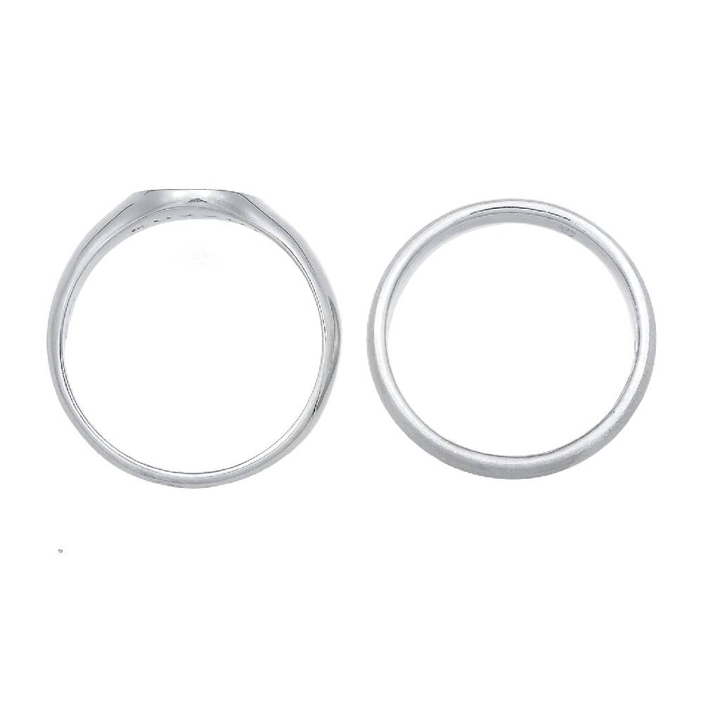 Kuzzoi Bandring 2er Set Basic Sonderangebot der Fabrik