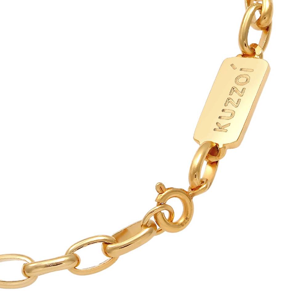 Kuzzoi Glieder-Armband Oval Clearance-Verkauf