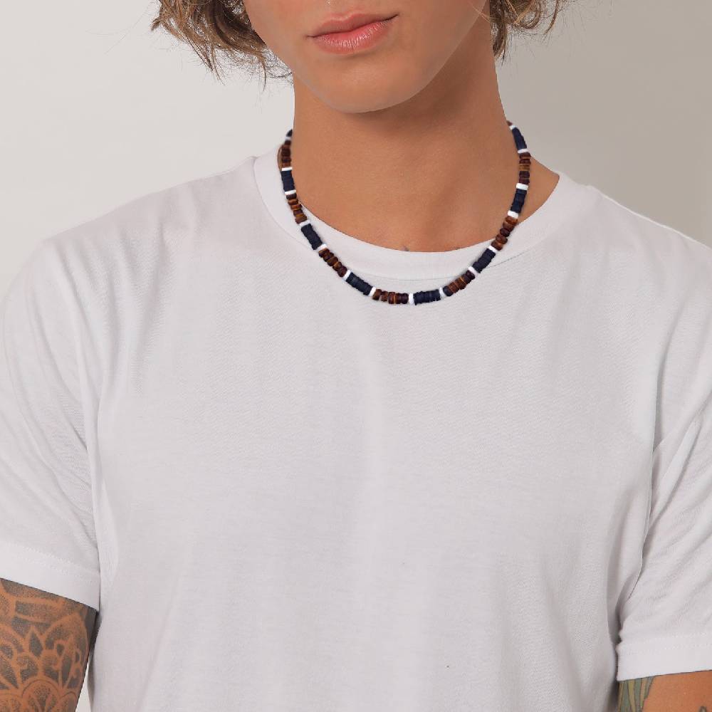 Kuzzoi Halskette Surfer Style | Heishi Beads Großer Ausverkauf