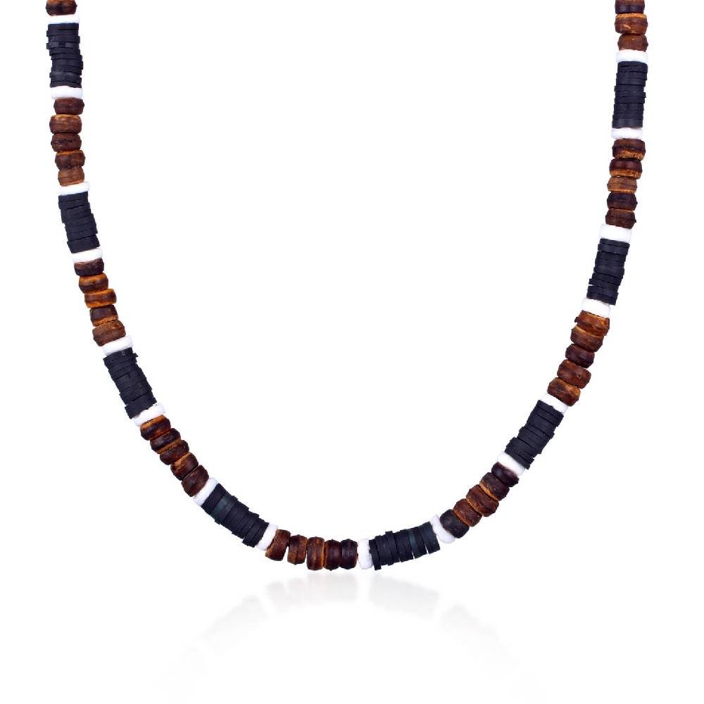 Kuzzoi Halskette Surfer Style | Heishi Beads Großer Ausverkauf