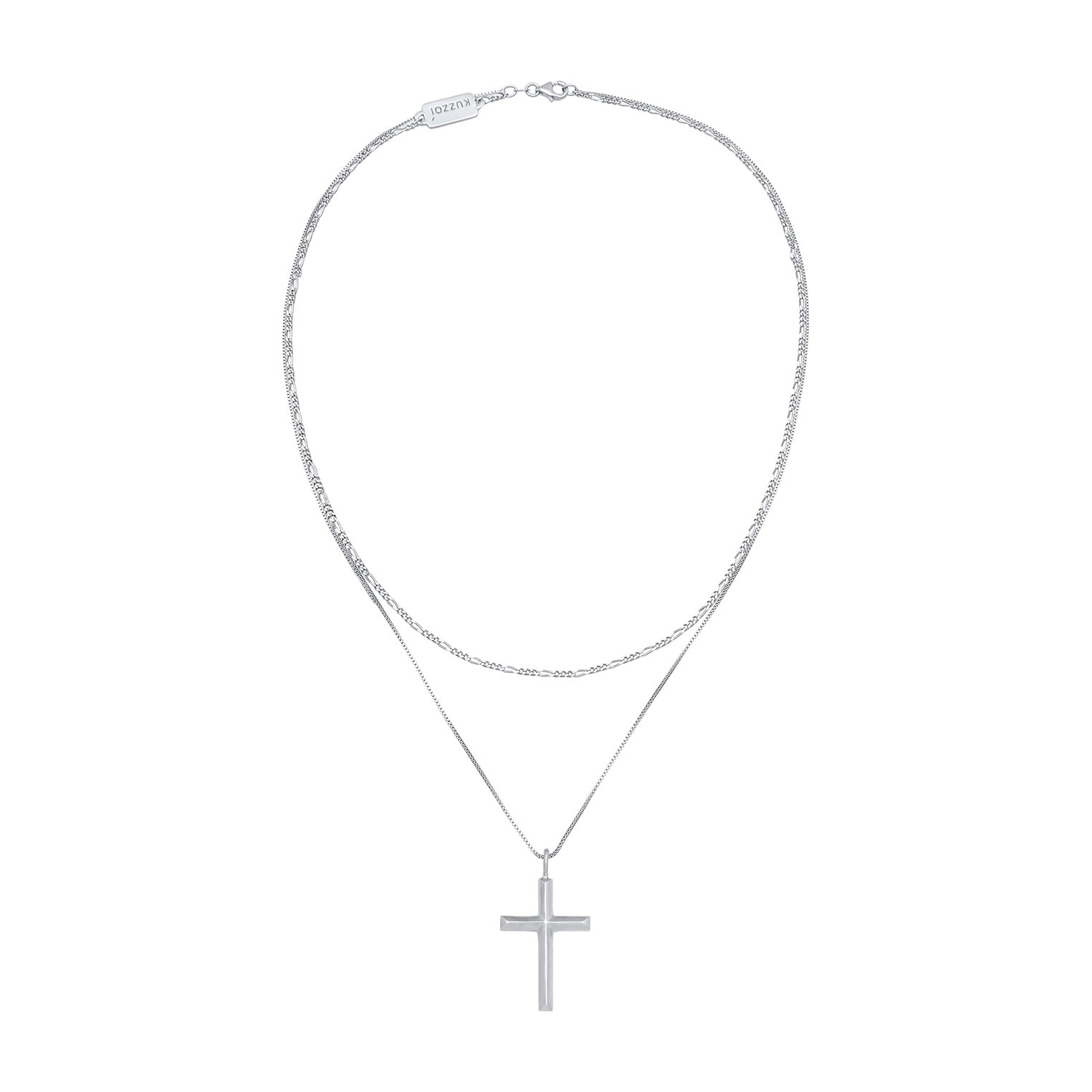 Kuzzoi Layer-Halskette Kreuz Osterangebot
