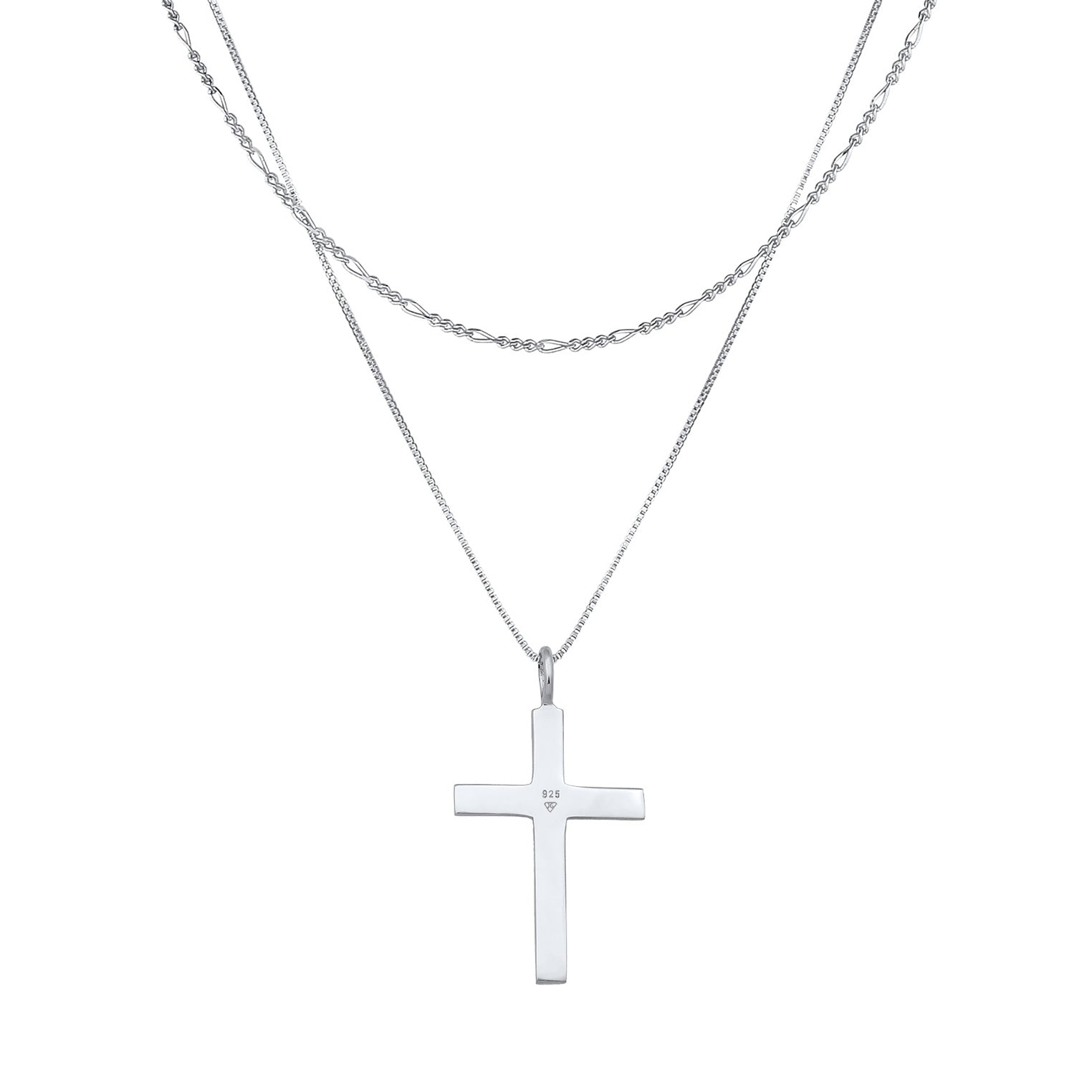 Kuzzoi Layer-Halskette Kreuz Osterangebot