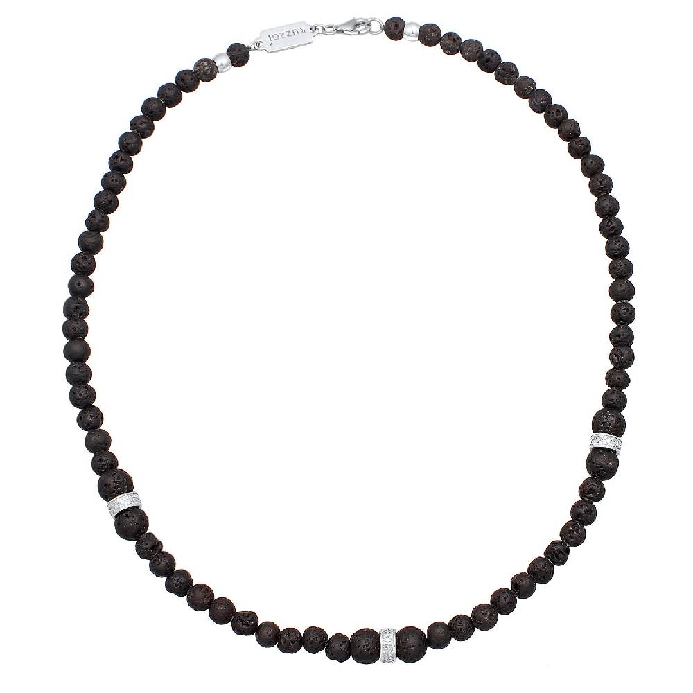 Kuzzoi Halskette Beads Vintage | Lava Kugeln Kauf eins, bekomm eins gratis