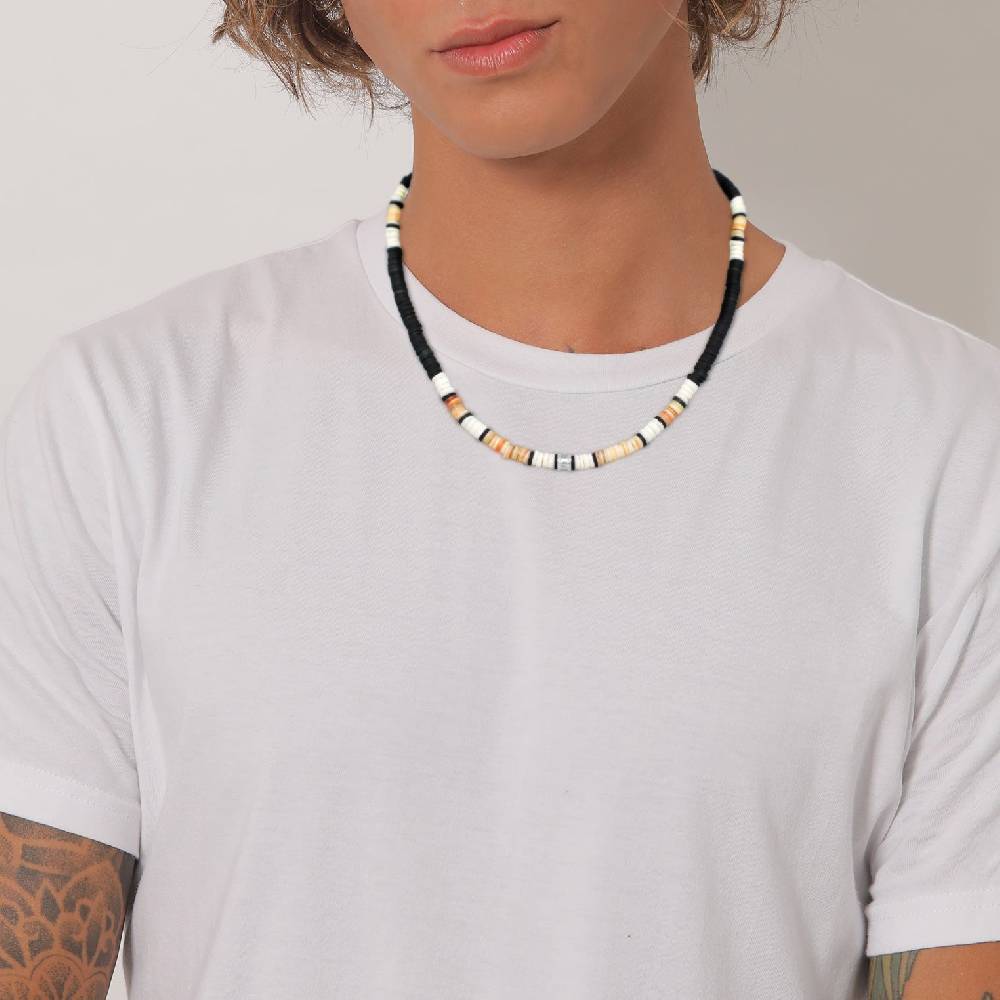 Kuzzoi Halskette Vintage | Heishi Perlen Clearance-Verkauf