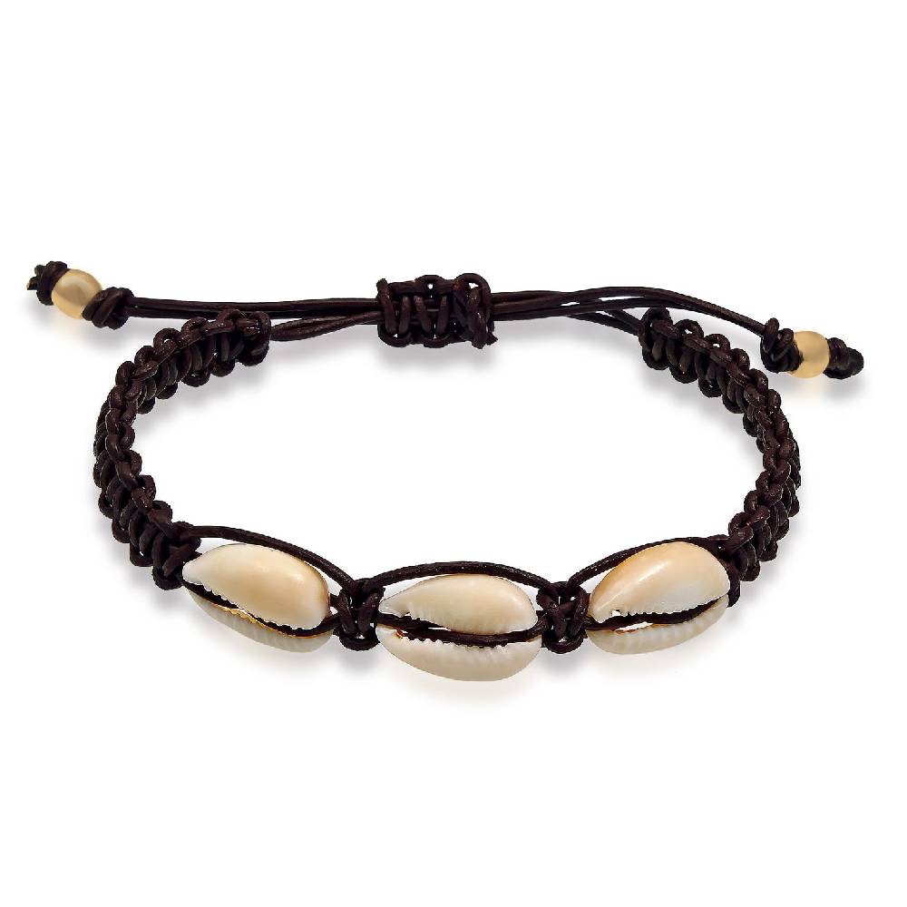 Kuzzoi Armband Muschel | Leder im Angebot