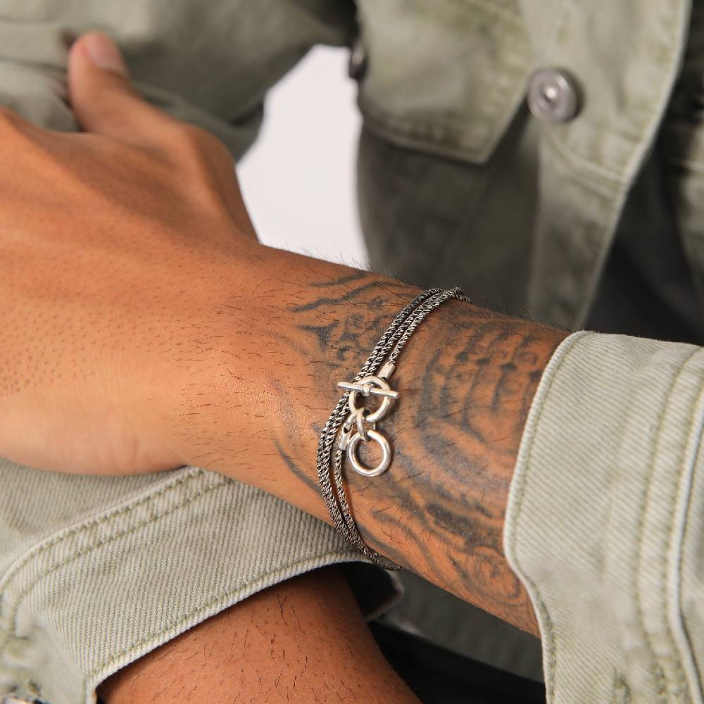 Kuzzoi Armband Kordelkette T-Bar Cyber Monday