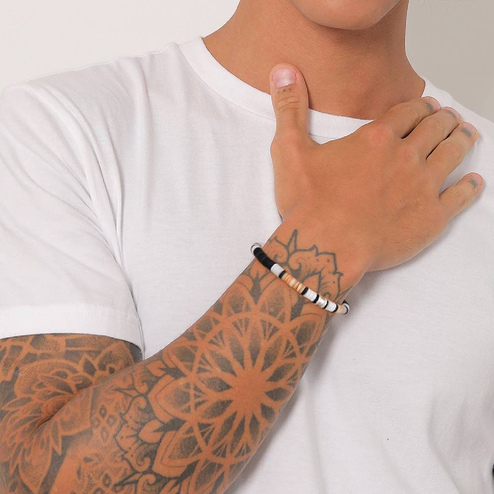 Kuzzoi Armband Beads | Heishi Perlen Kauf eins, bekomm eins gratis