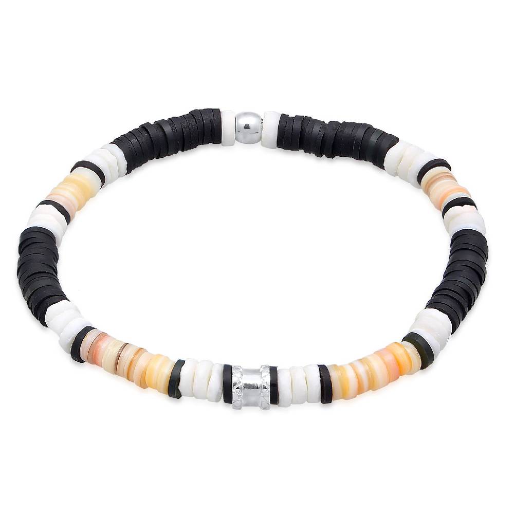 Kuzzoi Armband Beads | Heishi Perlen Kauf eins, bekomm eins gratis