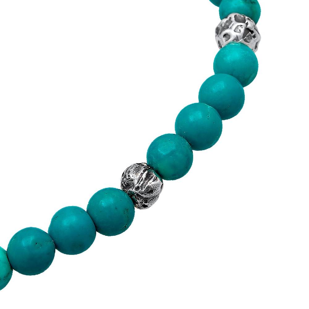 Kuzzoi Armband Beads | Howlith (Türkis) VIP-Rabatte