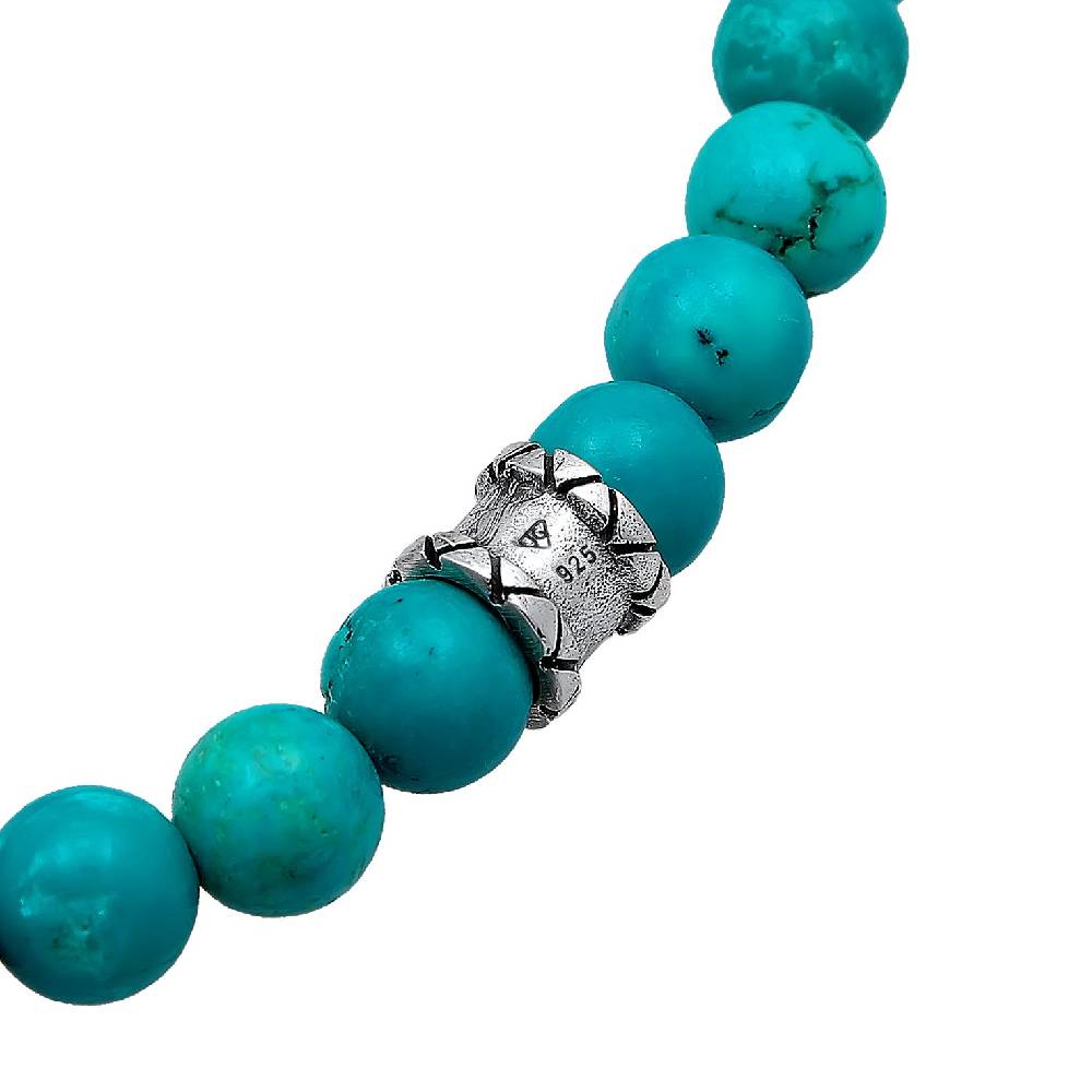 Kuzzoi Armband Beads | Howlith (Türkis) VIP-Rabatte