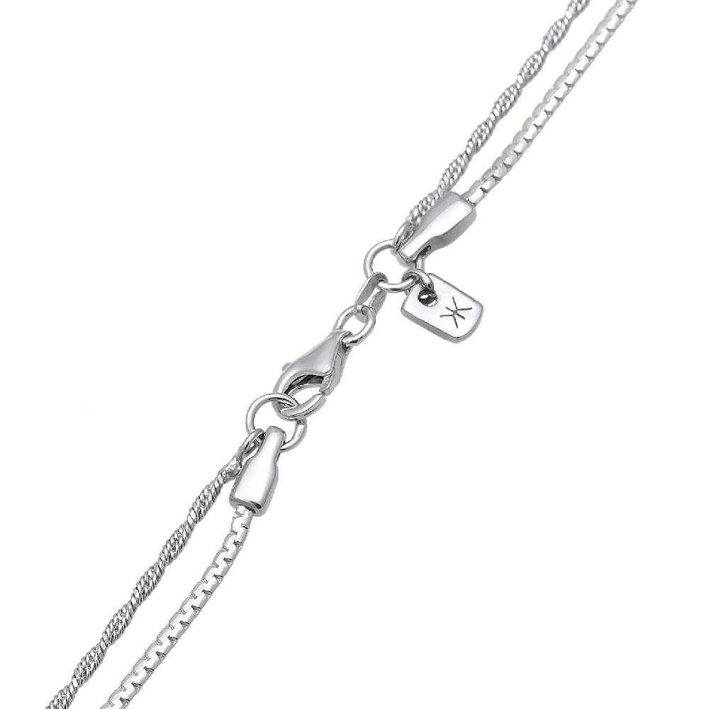 Kuzzoi Layer-Halskette Kreuz Super Sparpreis