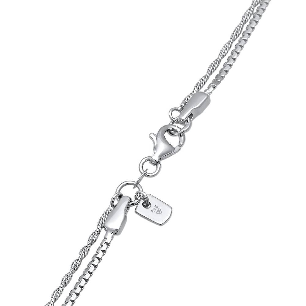 Kuzzoi Layer-Halskette Kreuz Super Sparpreis