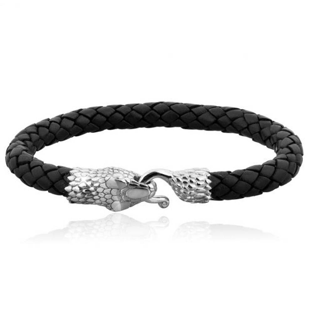 Kuzzoi Armband Schlange | Leder JETZT KAUFEN