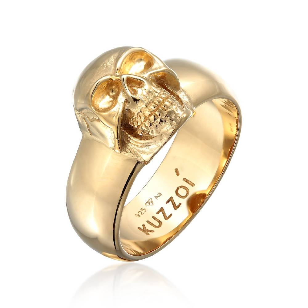 Kuzzoi Siegelring Totenkopf Zeitbegrenzte Promotion