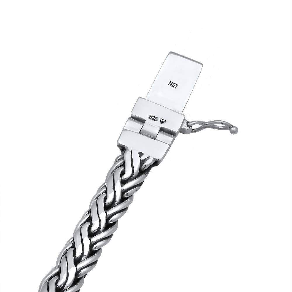 Kuzzoi Panzer-Armband Geflochten Bis zu 50% Rabatt