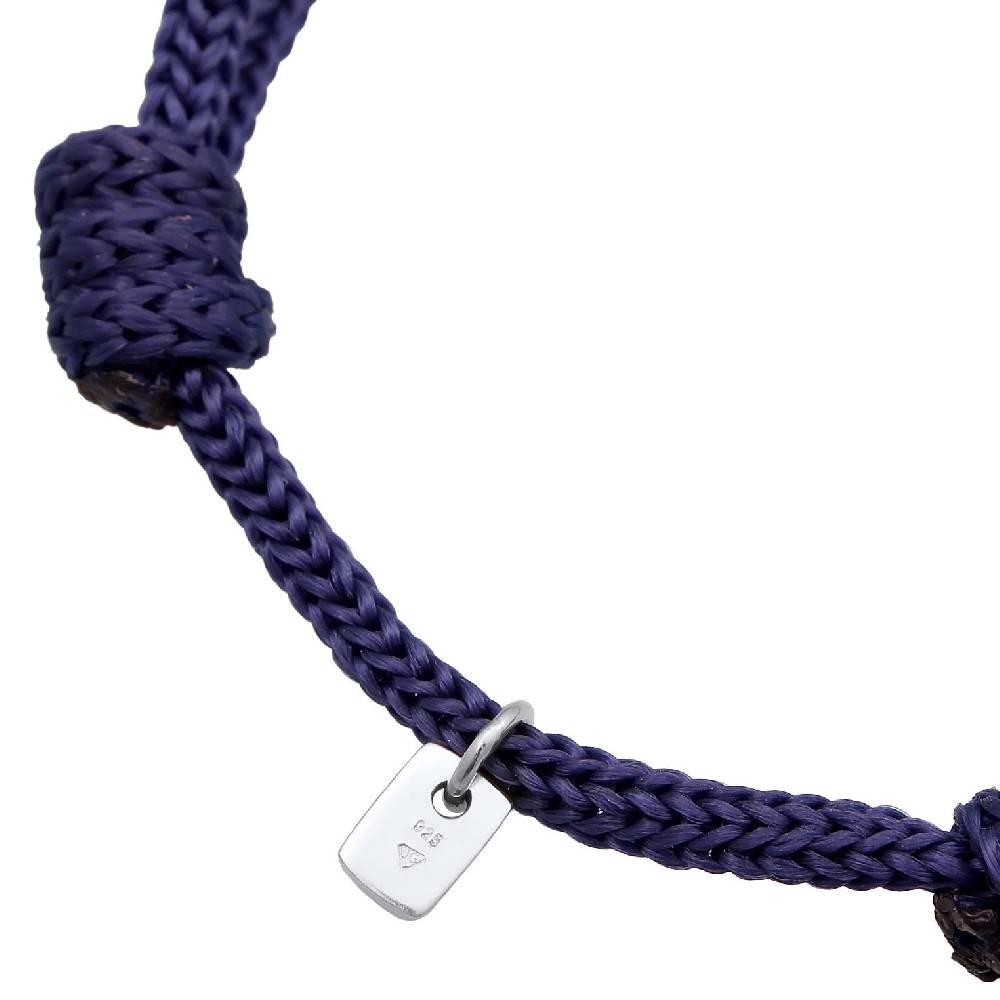 Kuzzoi Armband Glieder Element | Nylon (Blau) Rabatt