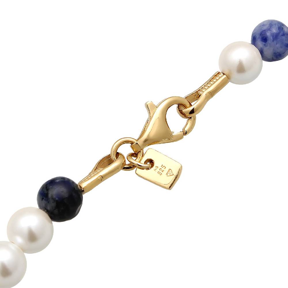 Kuzzoi Halskette Beads | Achat, Muschelkernperlen Versandkostenfrei