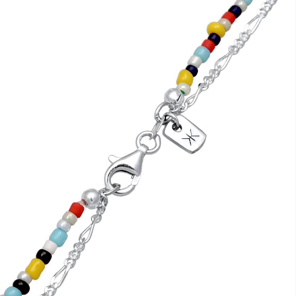 Kuzzoi Layer-Halskette Blitz Beads Kostenlose Rückgabe