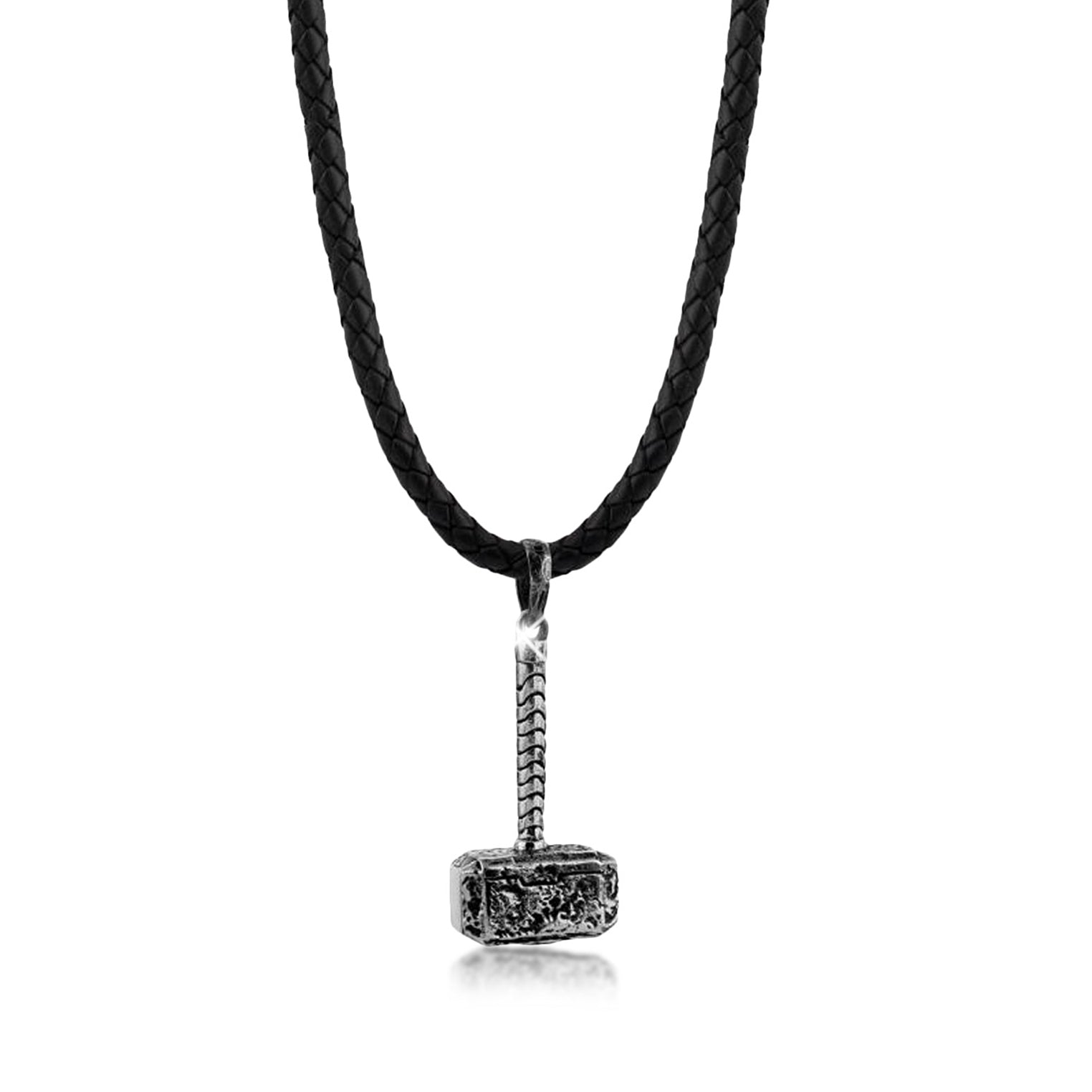 Kuzzoi Halskette Hammer | Leder Letzte 3 Tage