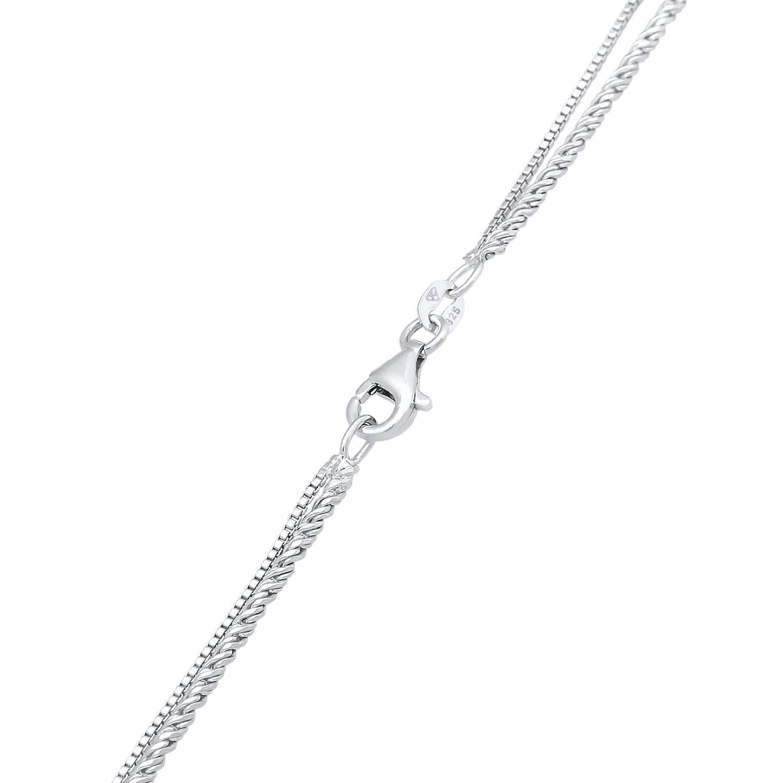 Kuzzoi Layer-Halskette Plättchen Sonderangebot