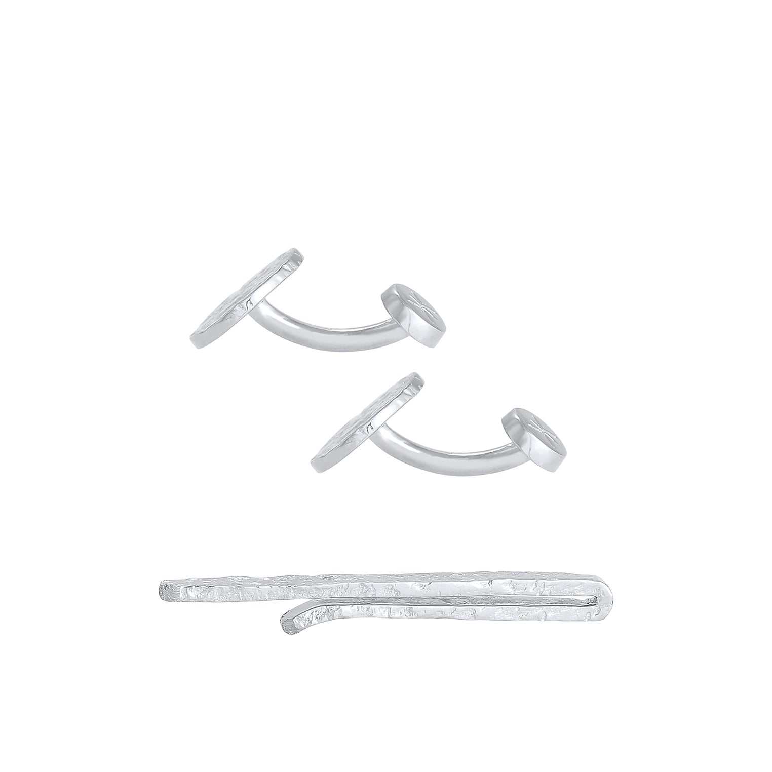 Kuzzoi Schmuckset Manschettenknöpfe Krawattennadel Organic Top Angebot