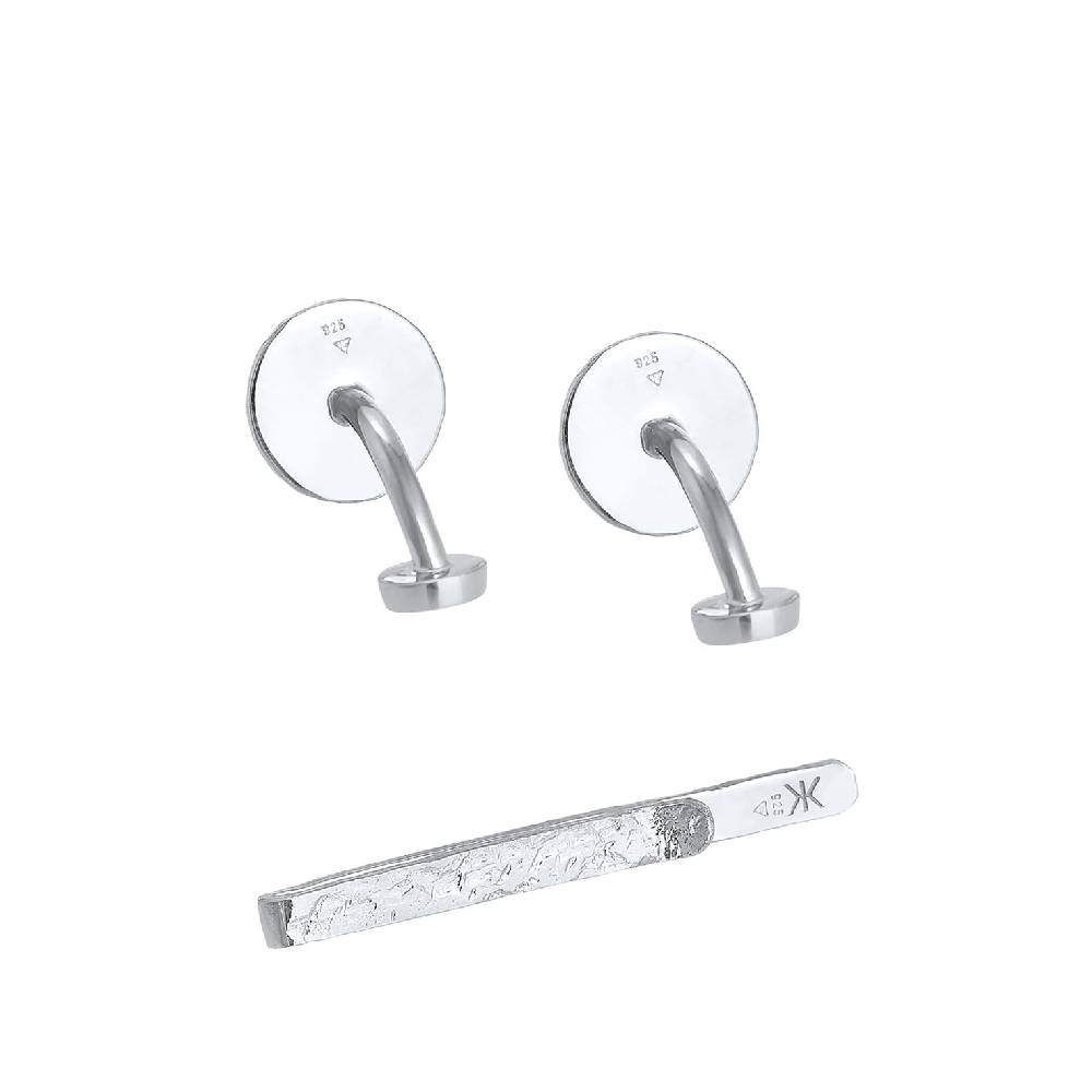 Kuzzoi Schmuckset Manschettenknöpfe Krawattennadel Organic Top Angebot