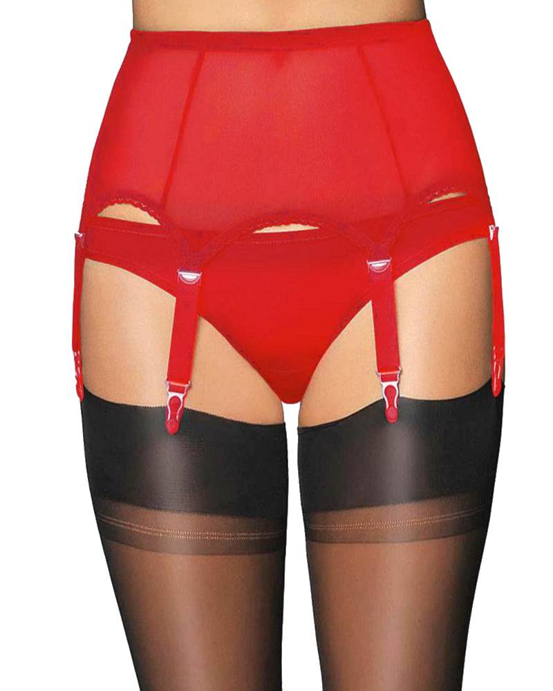 Lau Fashion Strumpfhalter Unterwäsche Strapsgürtel Dessous Hüfthalter Strapse Tanga S M L XL - P5182 Exklusive Angebote