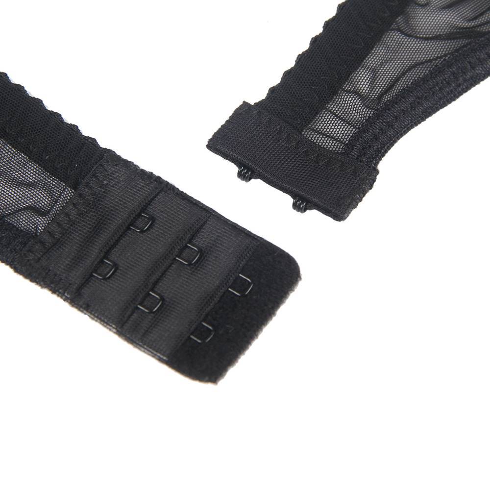Lau Fashion Strumpfhalter Schwarz Strapsgürtel Unterwäsche Spitze Dessous Hüfthalter Strapse Slip S/XL VIP-Rabatte