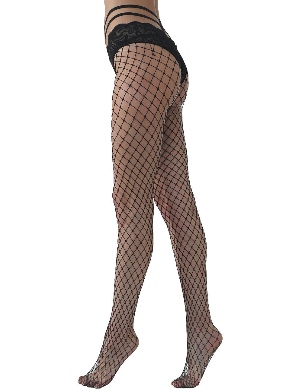 Lau Fashion Harness Strumpfhose Lange Netz Unterhose Strapse Strumpfband Gogo Schwarz S/M/L Zeitbegrenzte Promotion