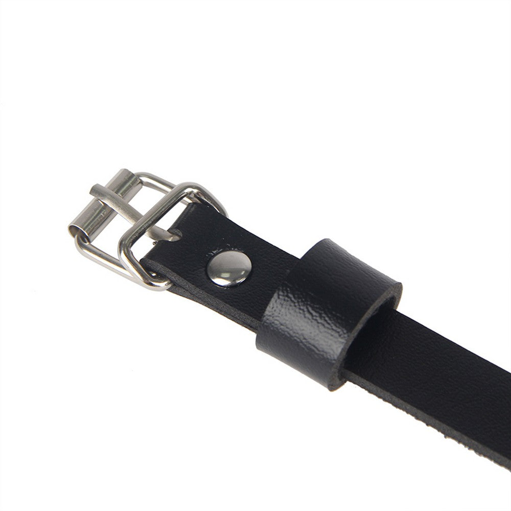 Lau Fashion Leder Harness Bondage SM Dessous BDSM Gothic Band Unterwäsche S/M/L zollfrei