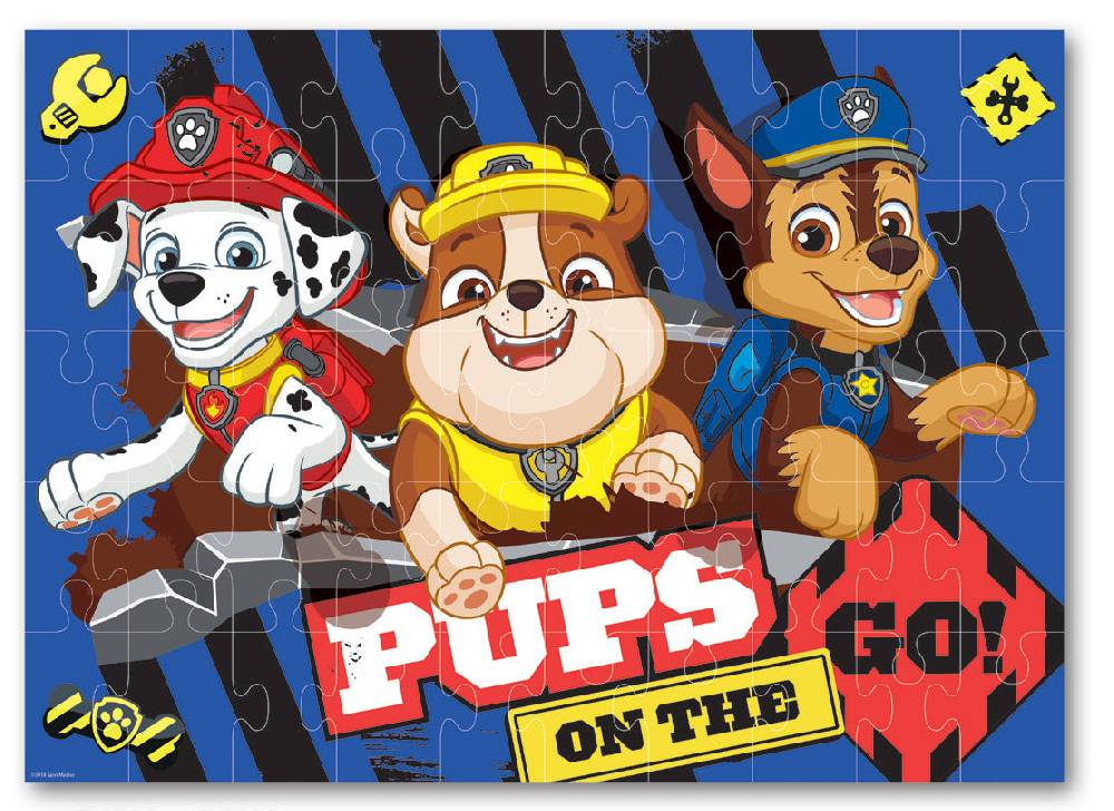 Lau Fashion Paw Patrol "Pups On The Go" Kinderpuzzle 50 Teile Kinder ab 3 Jahre Fabrikverkauf