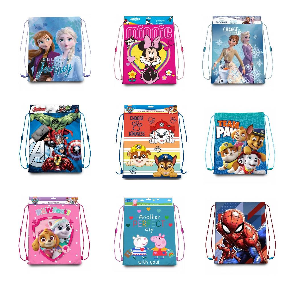 Lau Fashion Paw Patrol Gymtasche Turnbeutel Schuhbeutel Frozen Schulter Tasche Schule 40x30cm Limitierter Zeitrabatt