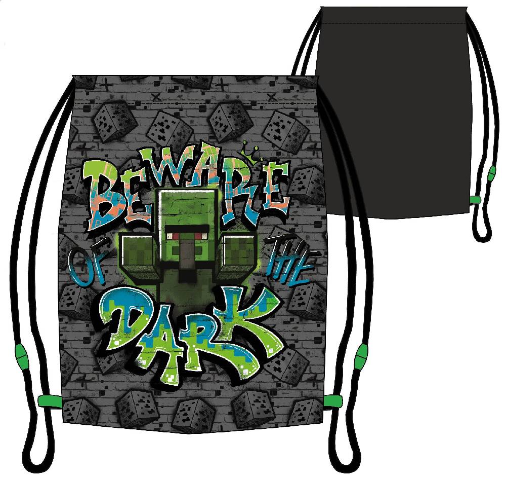 Lau Fashion Minecraft Gymtasche Turnbeutel Schuhbeutel Cool Schulter Tasche Schule 32x37cm Günstig kaufen