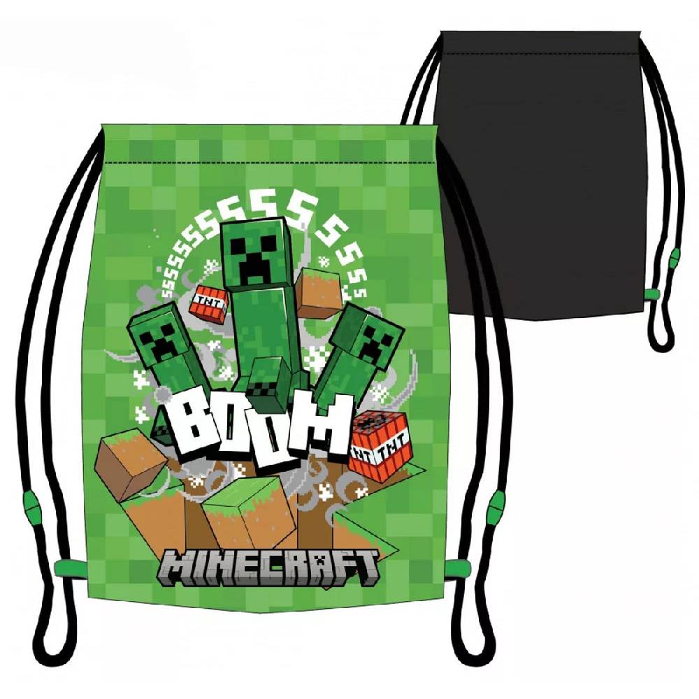 Lau Fashion Minecraft Gymtasche Turnbeutel Schuhbeutel Cool Schulter Tasche Schule 32x37cm Günstig kaufen