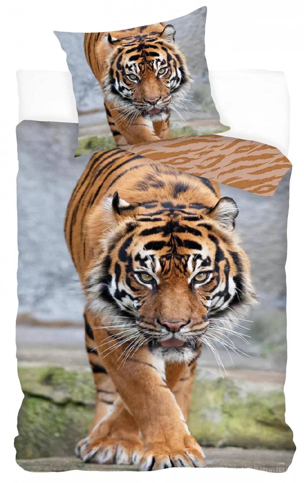 Lau Fashion Safari Tiere Wendebettwäsche Bettwäsche Set Bettbezug 140×200cm Preisnachlass