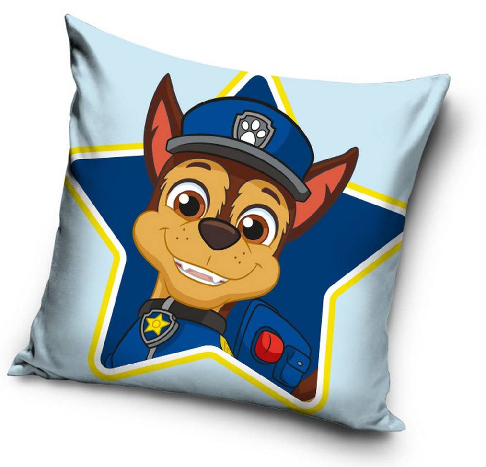 Lau Fashion Paw Patrol Kissenhülle Kissenbezug Kopfkissenbezug Kinder Bett Sofa Hunde 40x40cm Tiefpreis