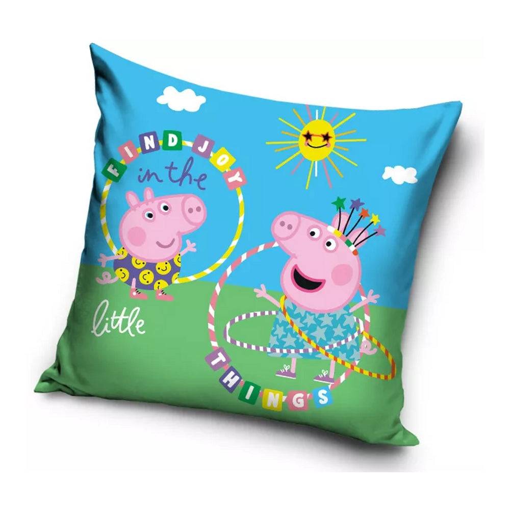Lau Fashion Peppa Wutz Kopfkissenbezug Kissenbezug Kissenhülle Kinder Bett Sofa Logo 40x40cm Wochenangebot