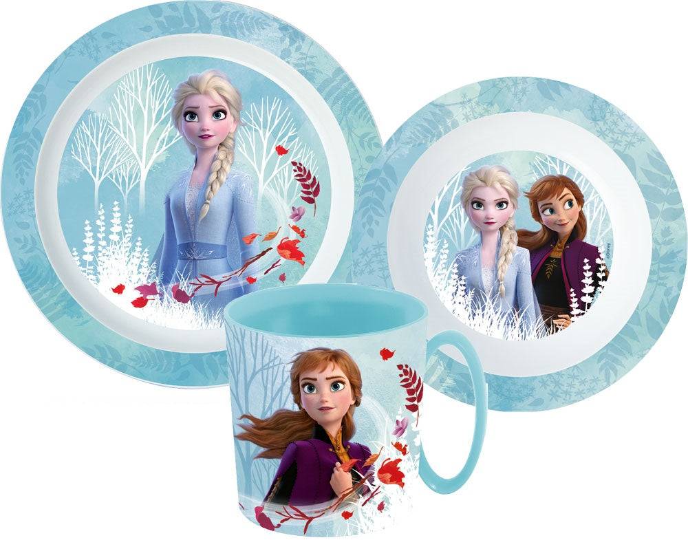Lau Fashion Eiskönigin Frozen Geschirrset Besteck Set Frühstücks Kinder Disney Cartoon Kindergarten Discount Store für neue Produkte