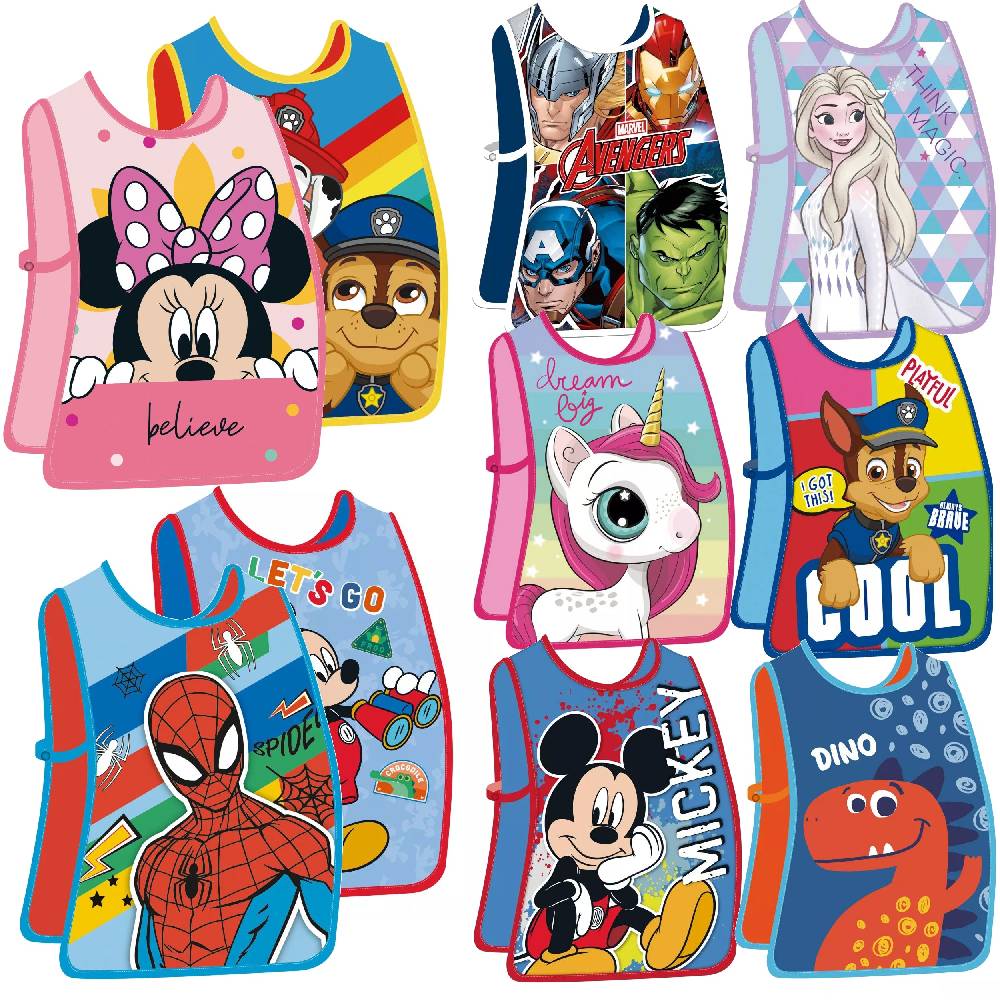 Lau Fashion Malschürze Kinder Malmantel Malkittel Schule Basteln Kunstunterricht 46cm Muttertagsangebot